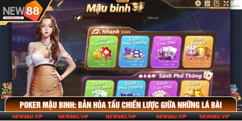 Poker Mậu Binh: Bản Hòa Tấu Chiến Lược Giữa Những Lá Bài
